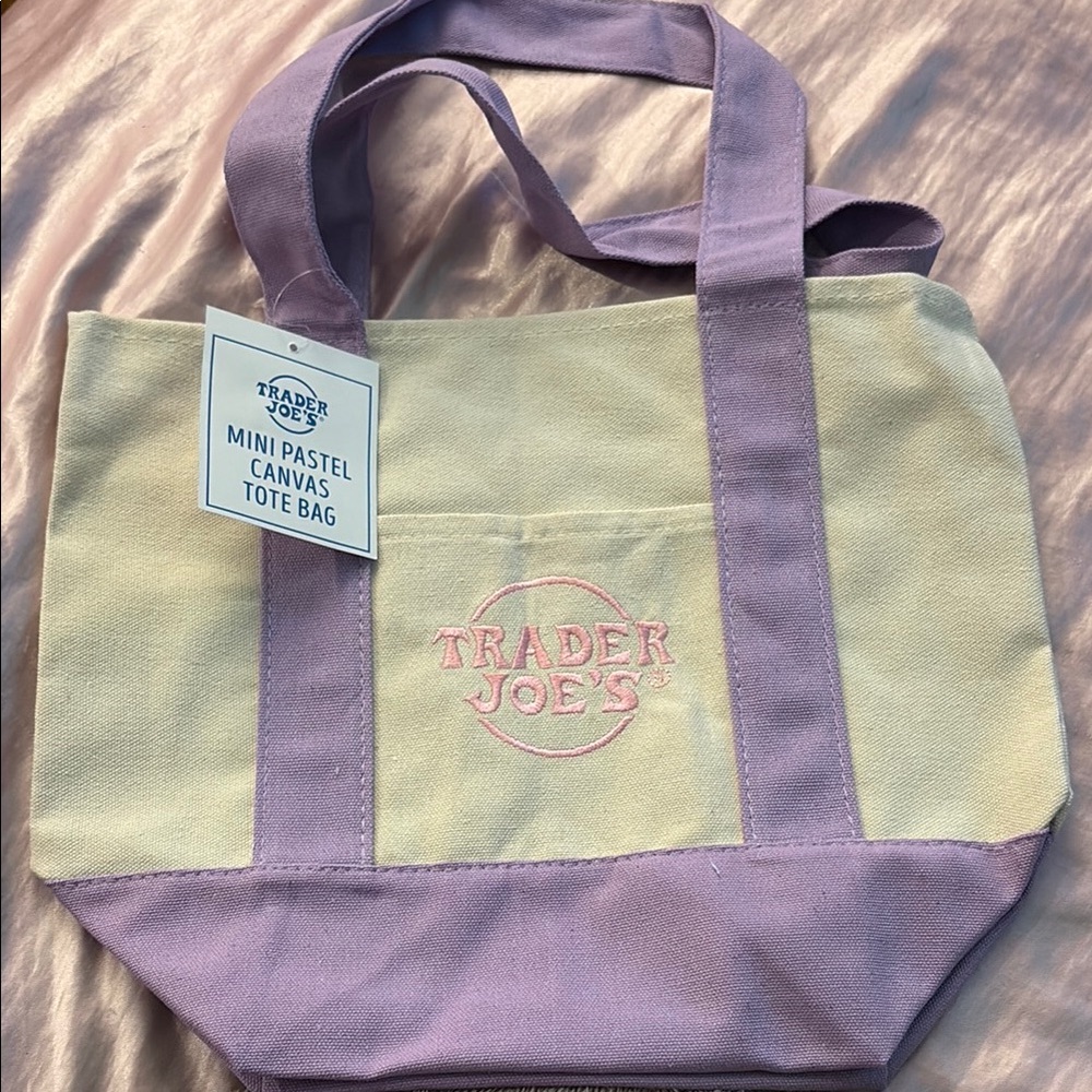 LIMITED EDITION Trader Joe’s mini tote bag